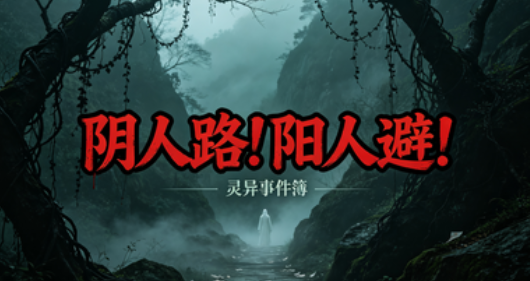 阴人路!阳人避!